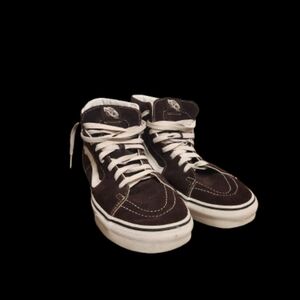 Brown High Top Vans